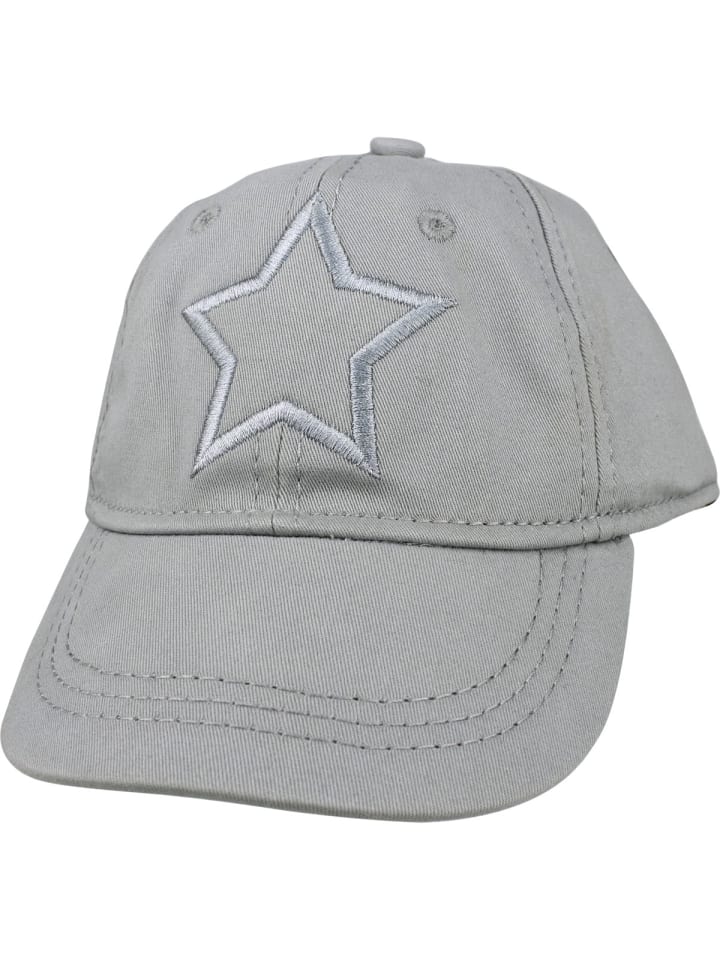 

Villervalla Бейсболка из саржи серого цвета