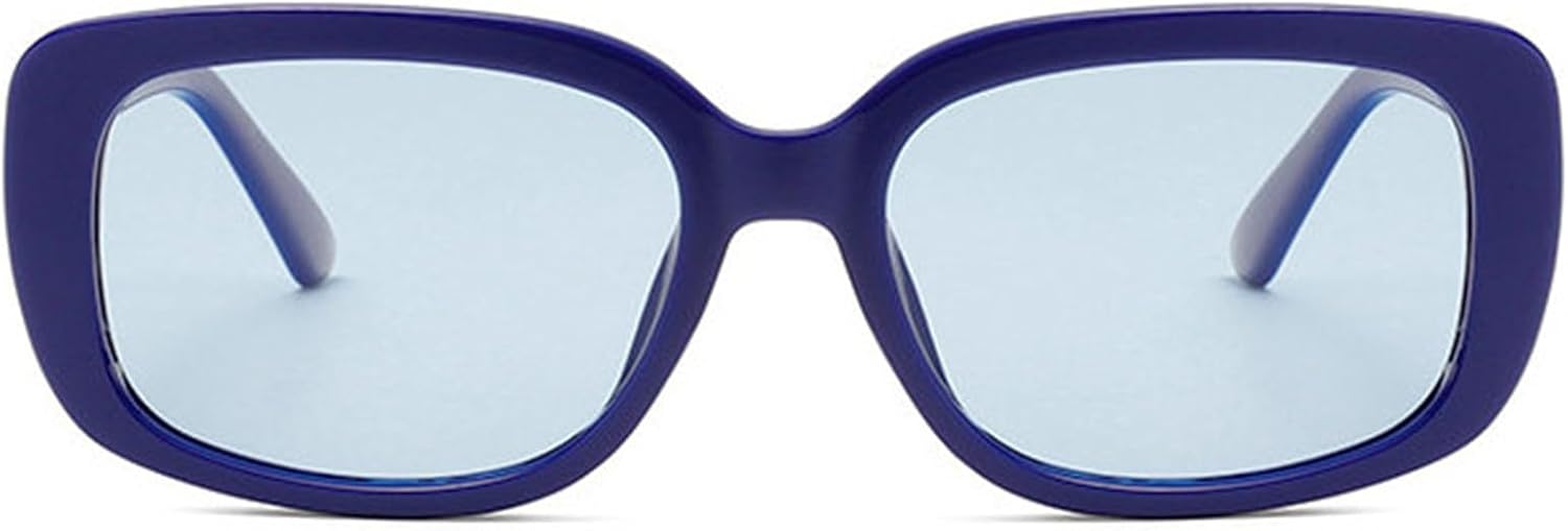 

Willochra Модные ретро-солнцезащитные очки маленького квадратного размера для женщин, защита от УФ-излучения UV400, винтажные, популярные, в стиле Y2K, прямоугольные и овальные, C5