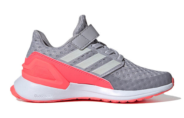 Кроссовки rapidarun розовые Adidas, серый — фото 2