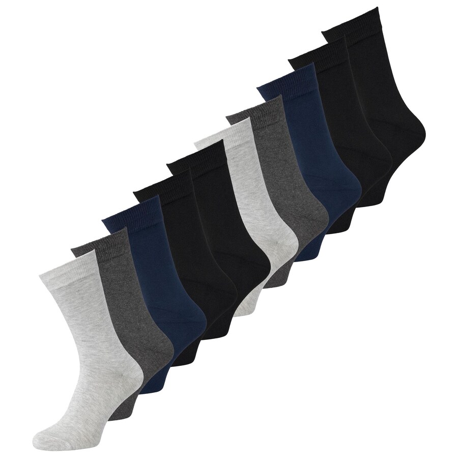 

Носки JACK & JONES, цвет Navy/Anthracite/Light grey/Dark grey