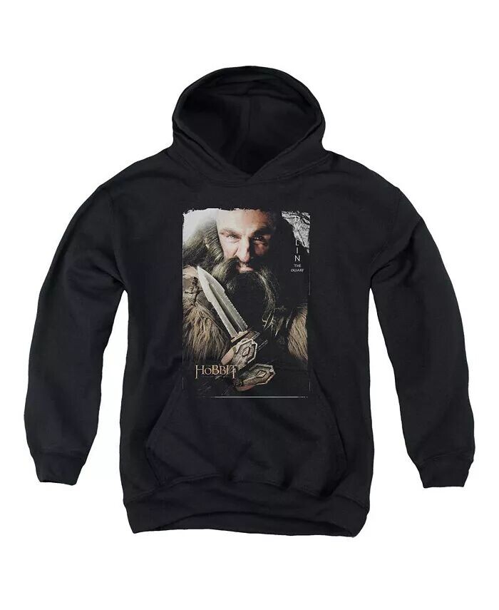 

Молодежная толстовка с капюшоном Dwalin Pull Over Hoodie / Толстовка с капюшоном The Hobbit, черный