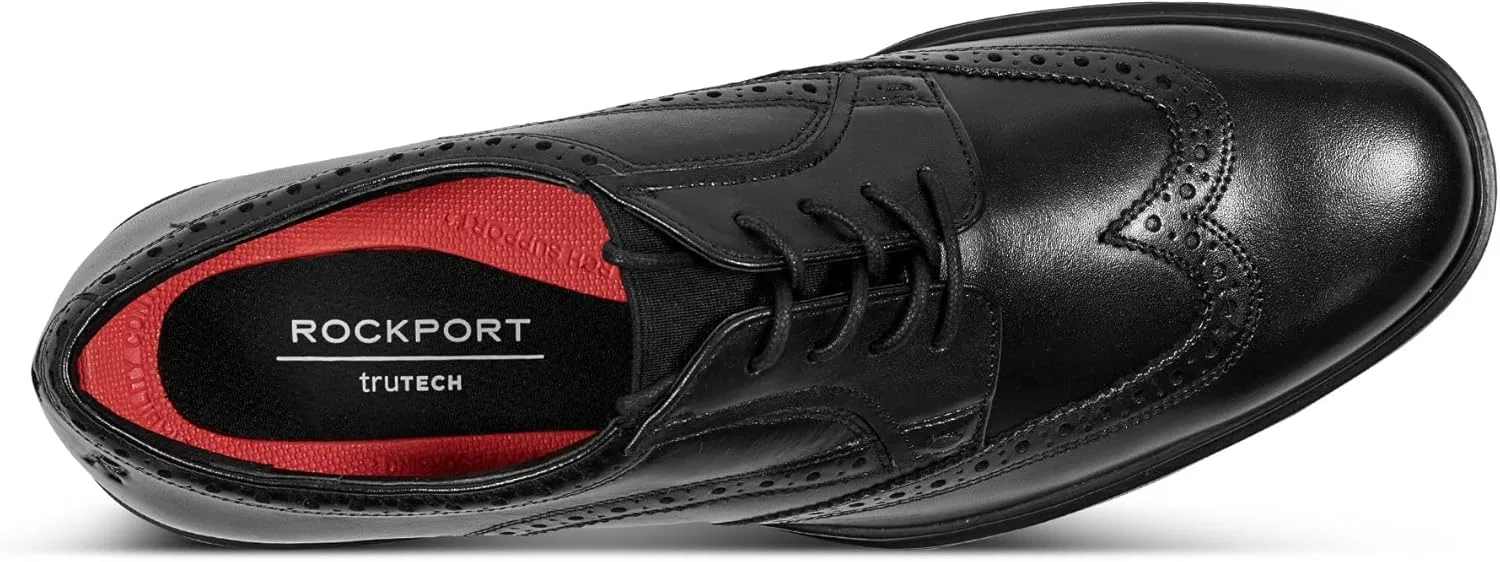 Мужские туфли Rockport Keegan Oxford, Black — фото 4