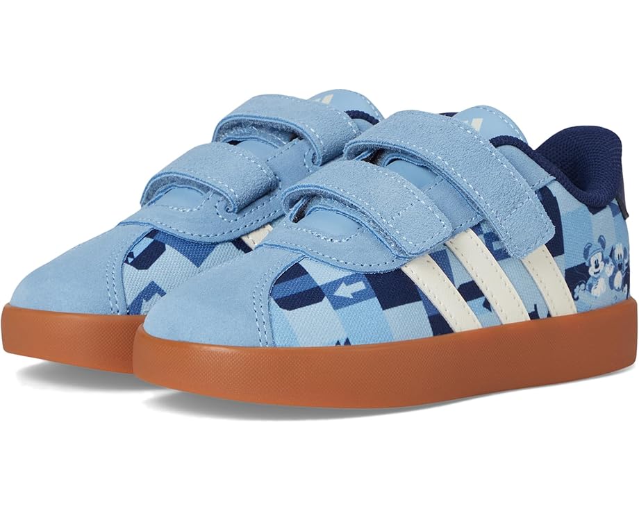 

Кроссовки adidas Kids Disney Mickey Mouse VL Court Sportswear Shoes, цвет Ash Blue/Off-White/Crew Blue