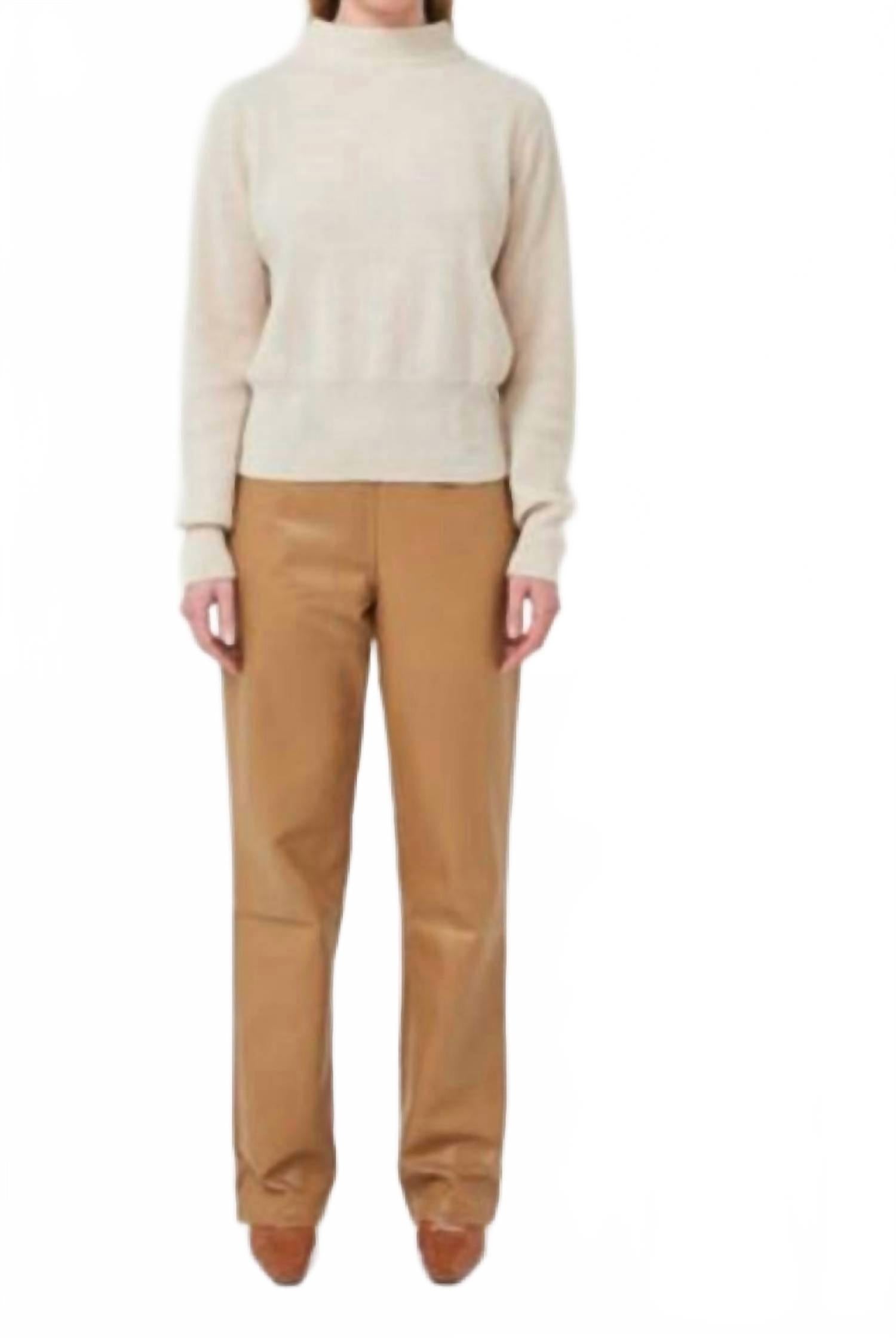 

Свитер Sophia с бахромой в винтажном белом Brodie Cashmere