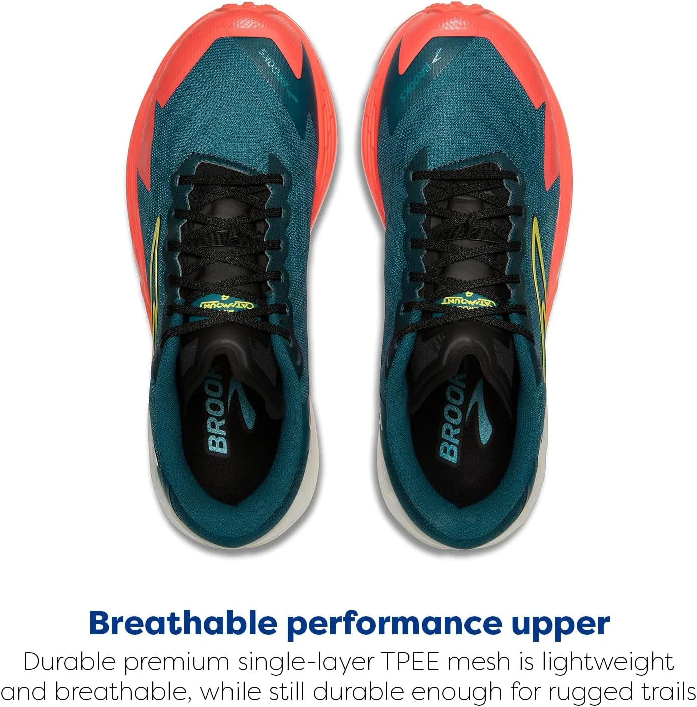 Мужские кроссовки Brooks Catamount 4, Legion Blue Celestial Flame — фото 4