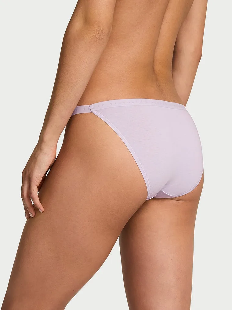 Трусики-Бикини из эластичного хлопка Victoria'S Secret, Smooth Crystal Lilac — фото 2
