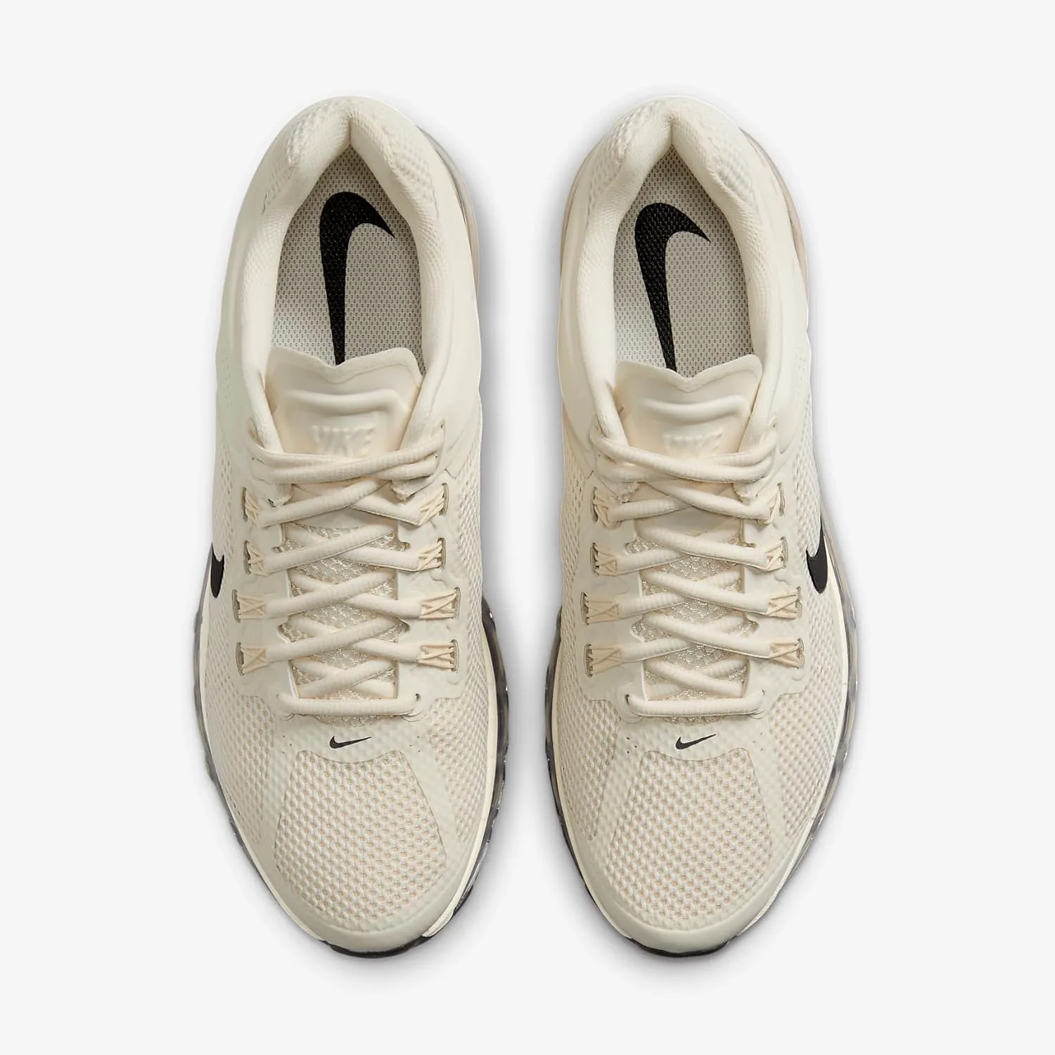 Мужские кроссовки Nike Air Max 2013, бледно-слоновая кость/багровый/черный — фото 4