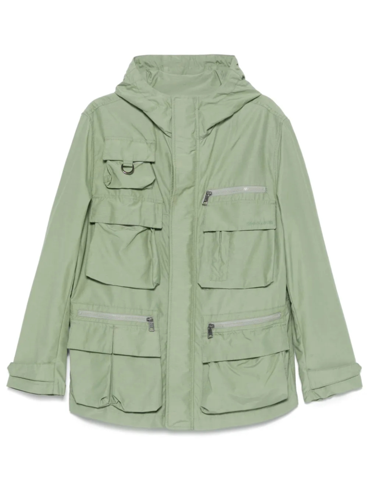 

Woolrich куртка с капюшоном, зеленый
