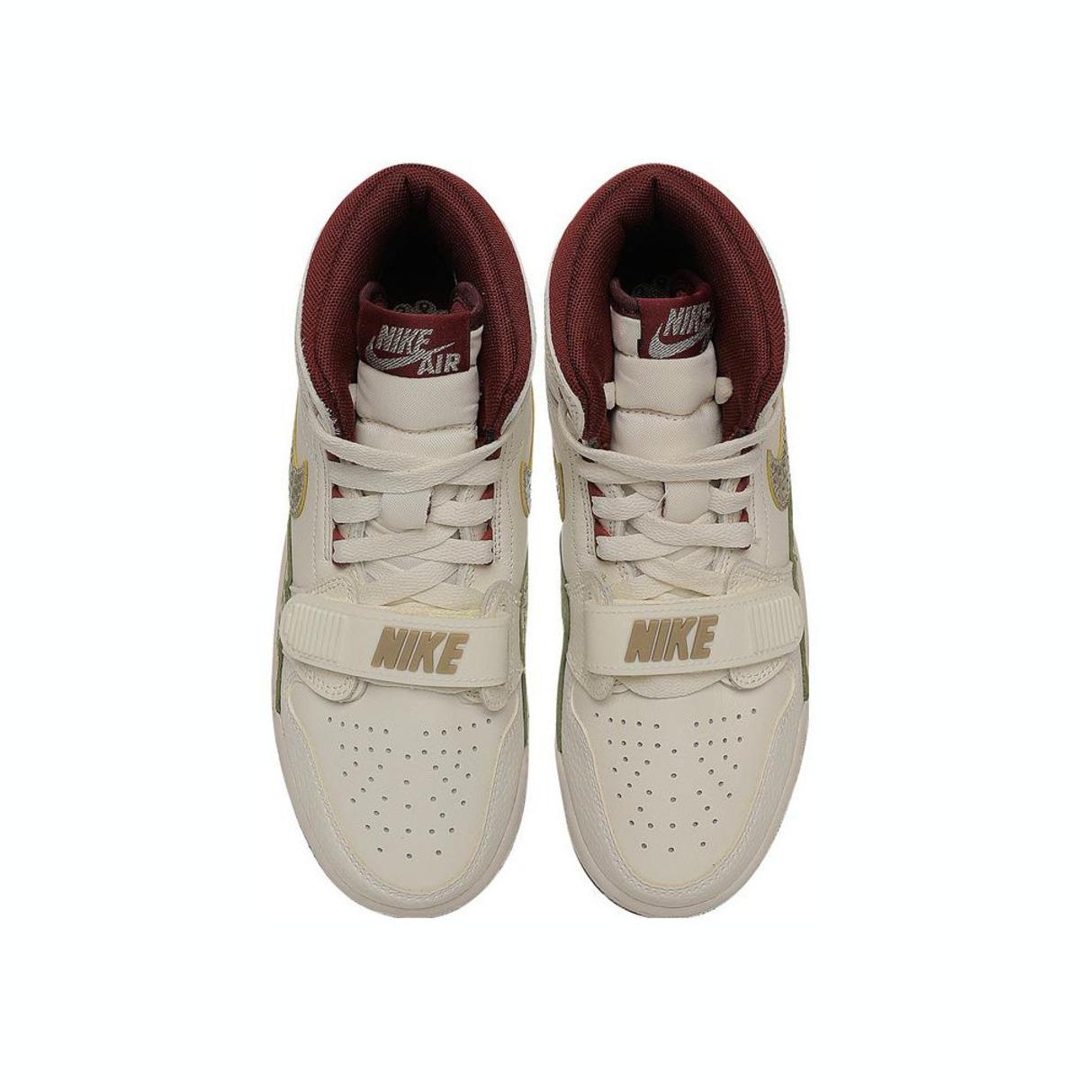 Износостойкие детские баскетбольные кроссовки Phantom White Jordan, Phantom белый — фото 3