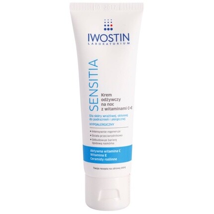 

Питательный ночной крем Sensitia Iwostin