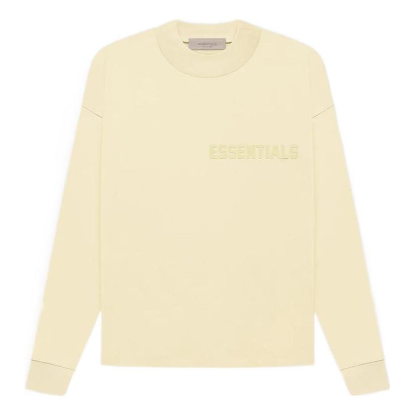 

Футболка Fear of God Essentials FW22 Long Sleeve Tee 'Canary' FOG-FW22-551, желтый