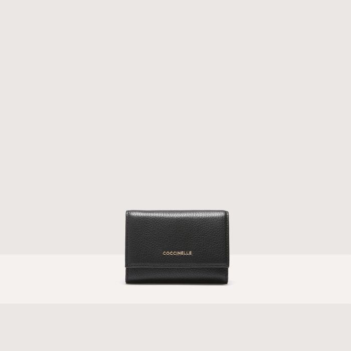 

Кошелек Coccinelle Metallic Soft, цвет Noir