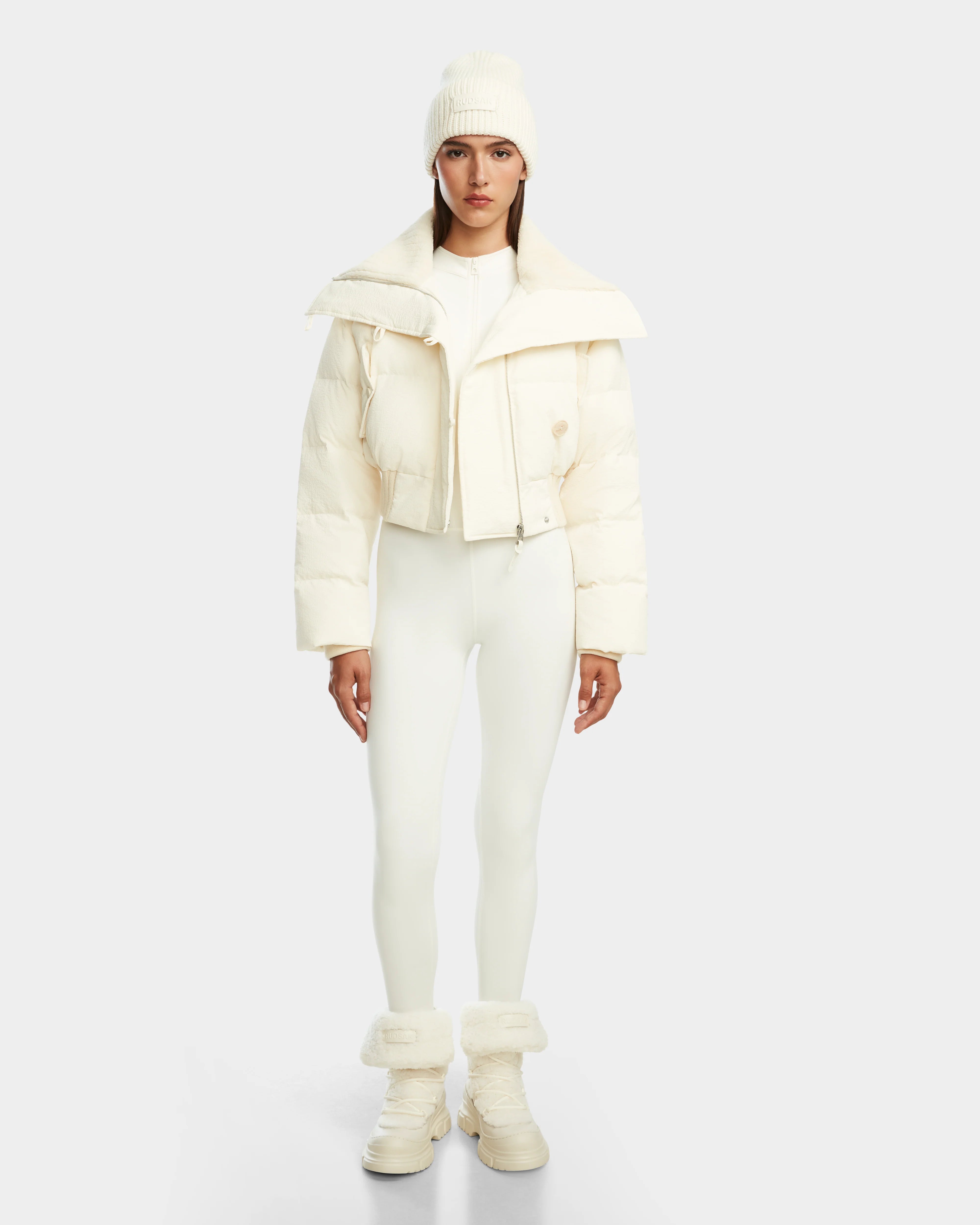 

Женская укороченная пуховик из вельвета Yvette Rudsak, Iceland