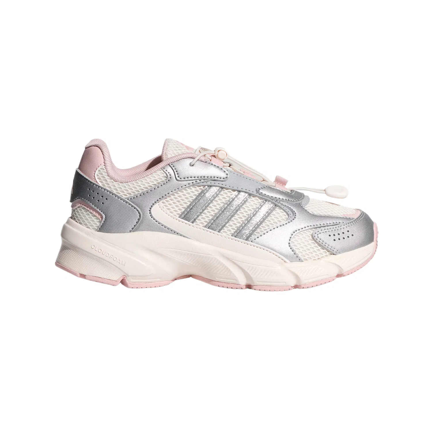Кроссовки детские CRAZYCHAOS 2000 Low top Casual Shoes Kids' Adidas, Metallic Silver/Jade White/Light Pink — фото 3