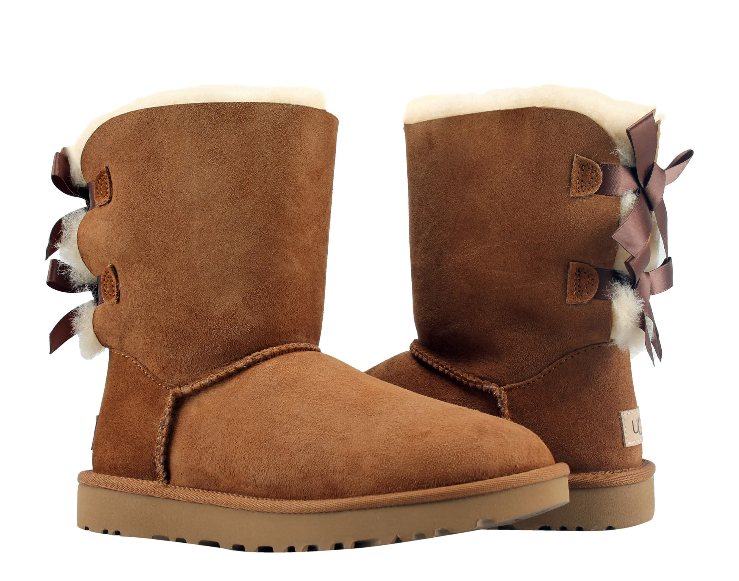 UGG Australia Bailey Bow II Каштан Женские сапоги, коричневый