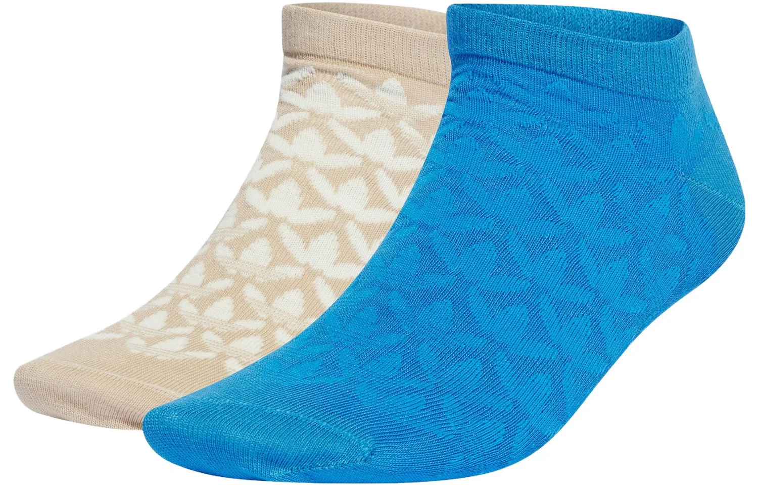 Носки Mono Liner до щиколотки унисекс, 2 пары Adidas Originals, 2 Pack (Beige Yellow+Air Force Blue)