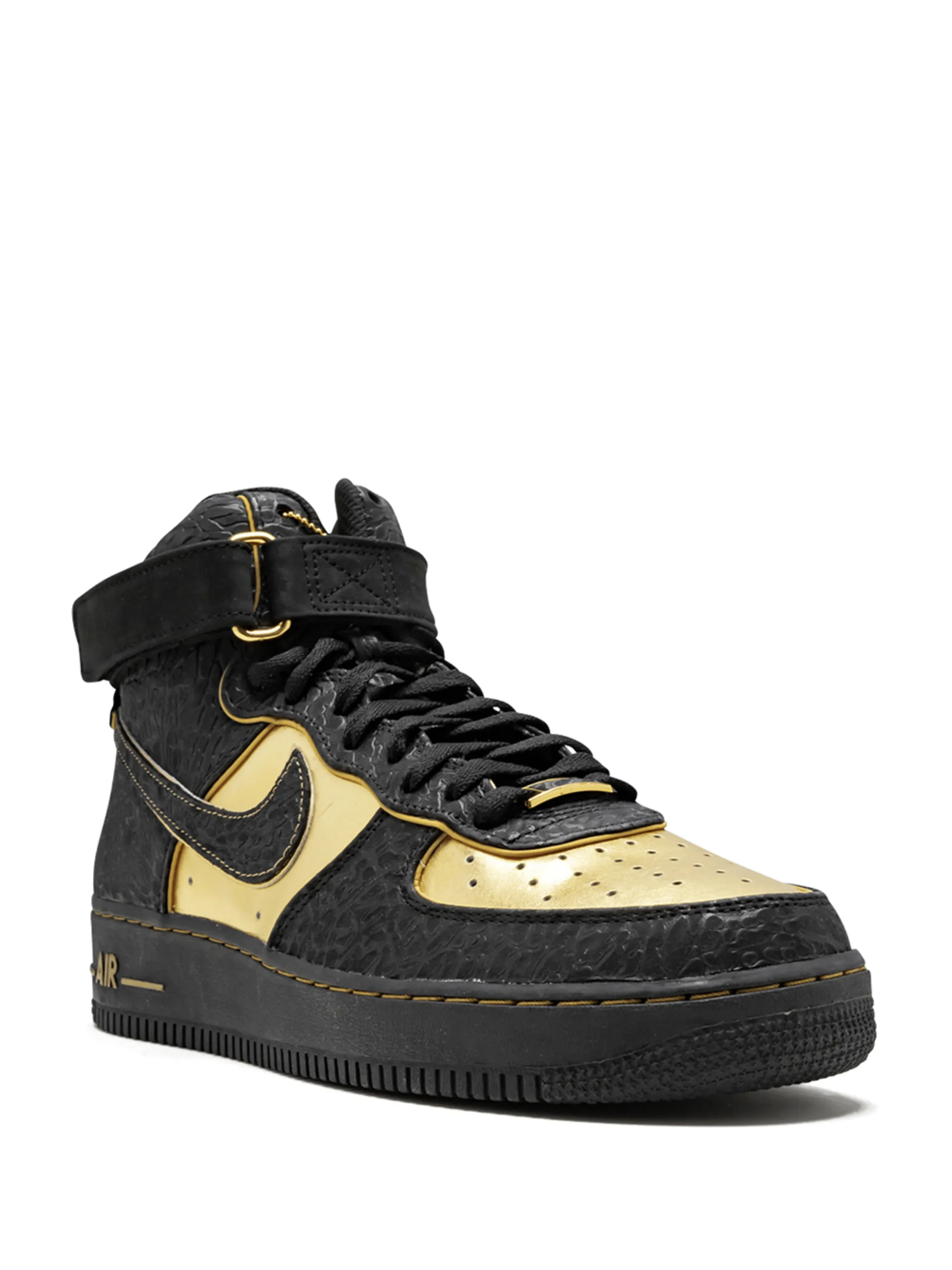 Кроссовки Air Force 1 Hi Supreme Nike, черный — фото 2