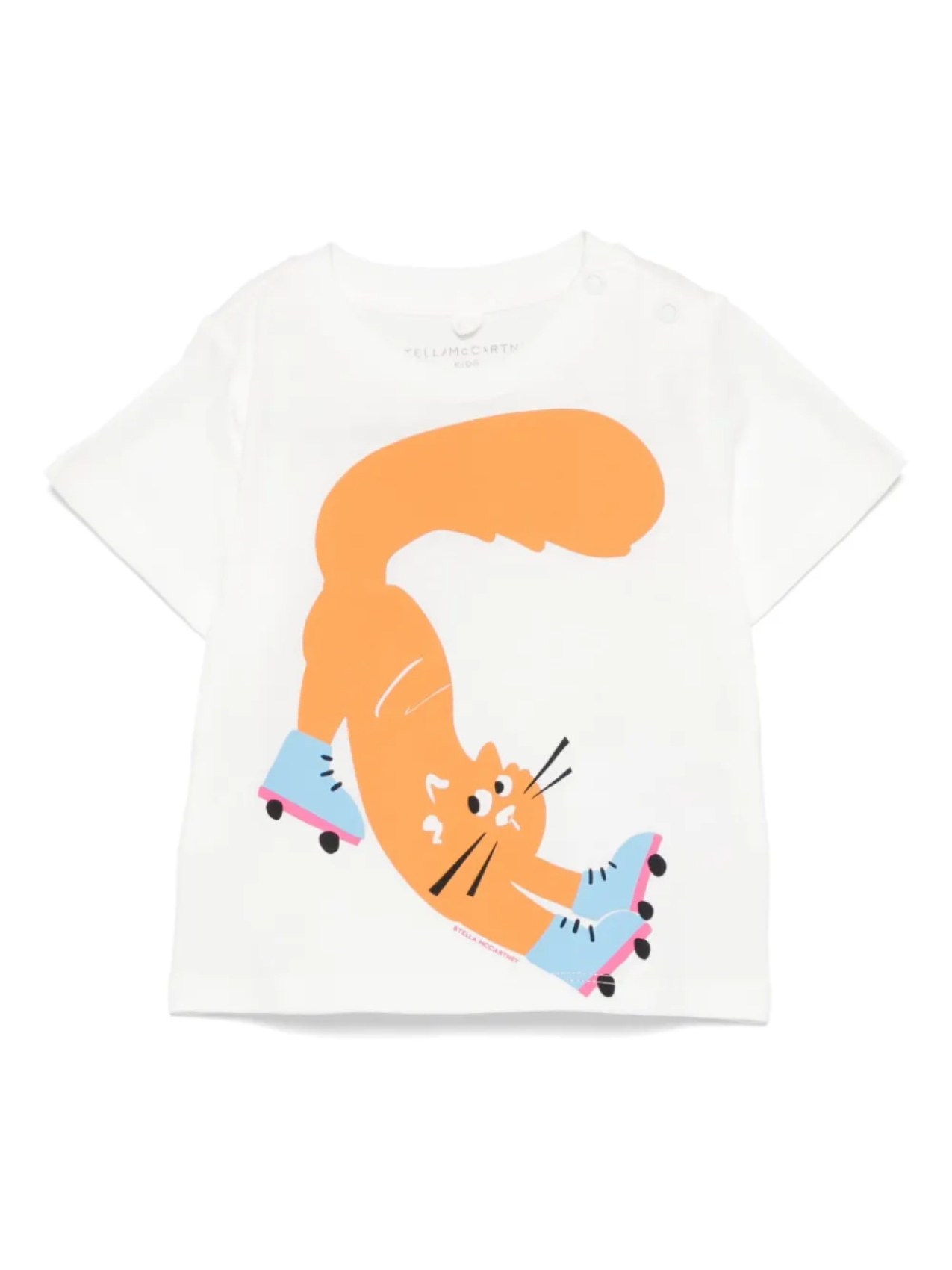 

Stella McCartney Kids футболка с принтом, белый