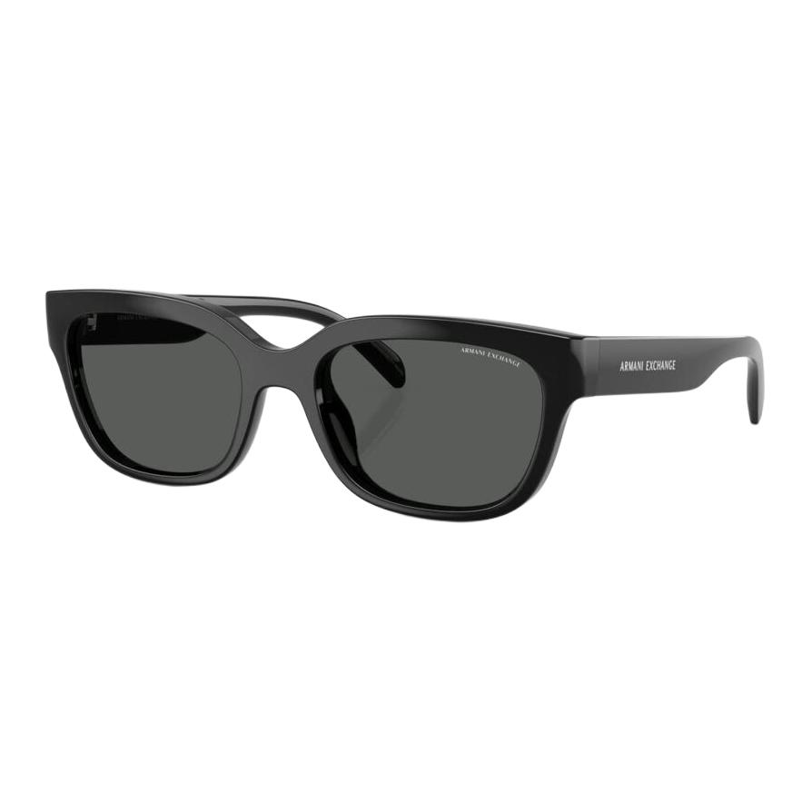 

ARMANI EXCHANGE ЭМИЛИО АРМАНИ квадратные солнцезащитные очки унисекс черные, Black