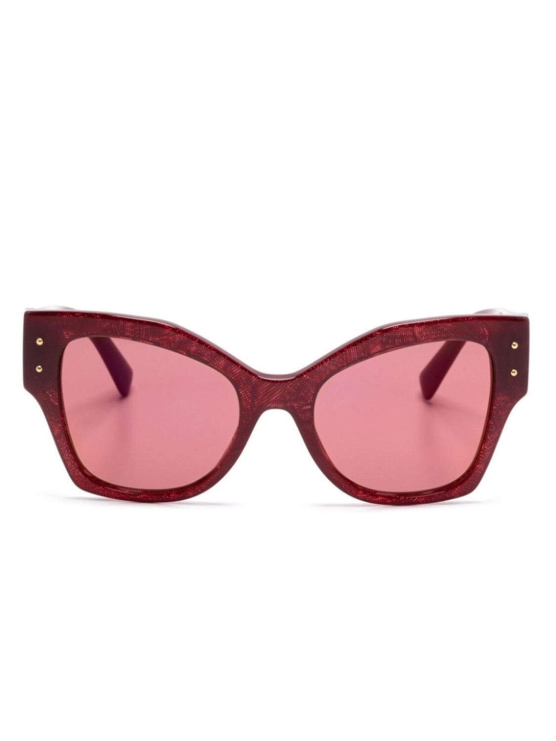 

Dolce & Gabbana Eyewear солнцезащитные очки в оправе 'бабочка', красный