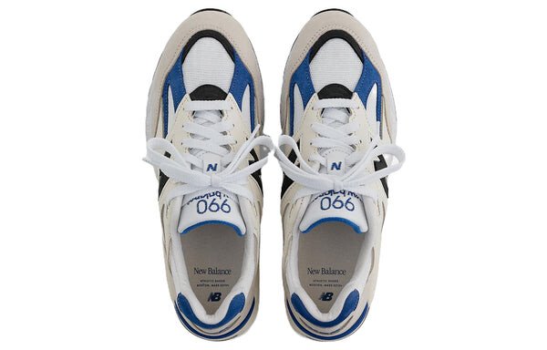 Кроссовки teddy santis x 990v2 сделано в сша New Balance, белый — фото 4