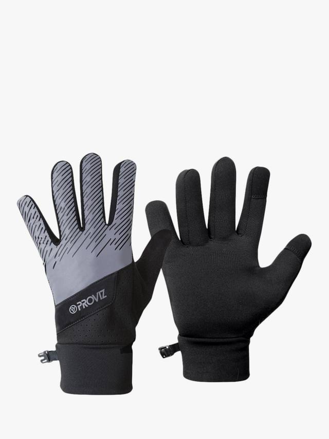 

Светоотражающие беговые перчатки Proviz, Silver