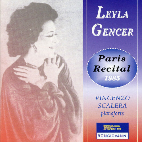 

CD диск Gencer / Scalera, Vincenzo: Paris Recital 1985