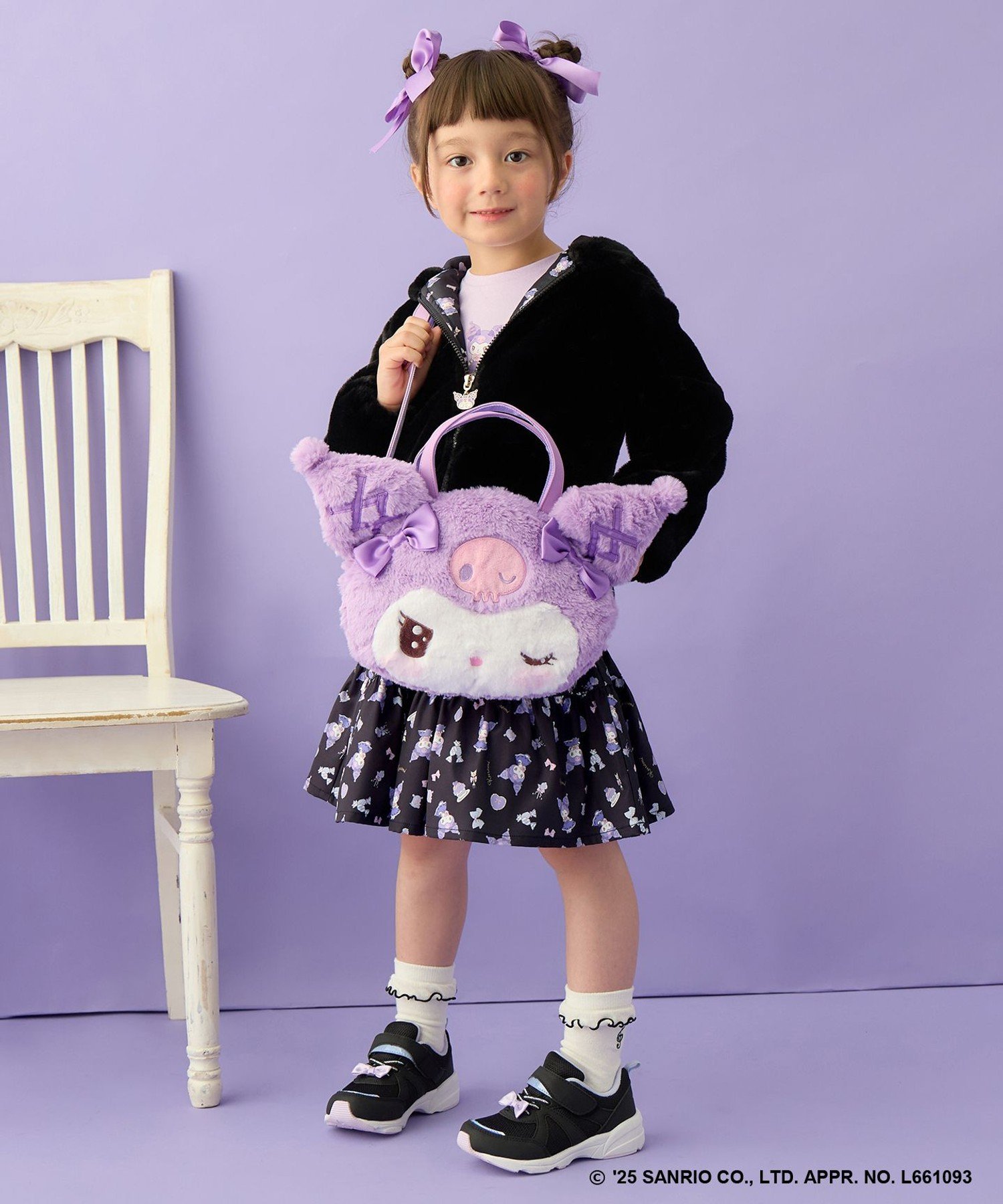 Косплей-блузон Any Kids, Black x Kuromi [005] — фото 4