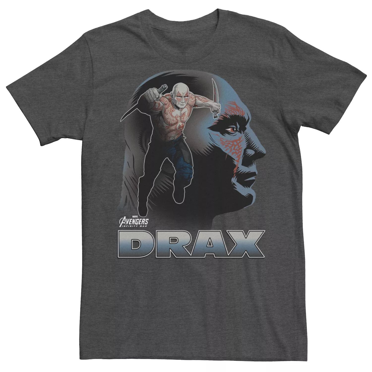 

Мужская футболка Avengers Infinity War Drax Licensed Character