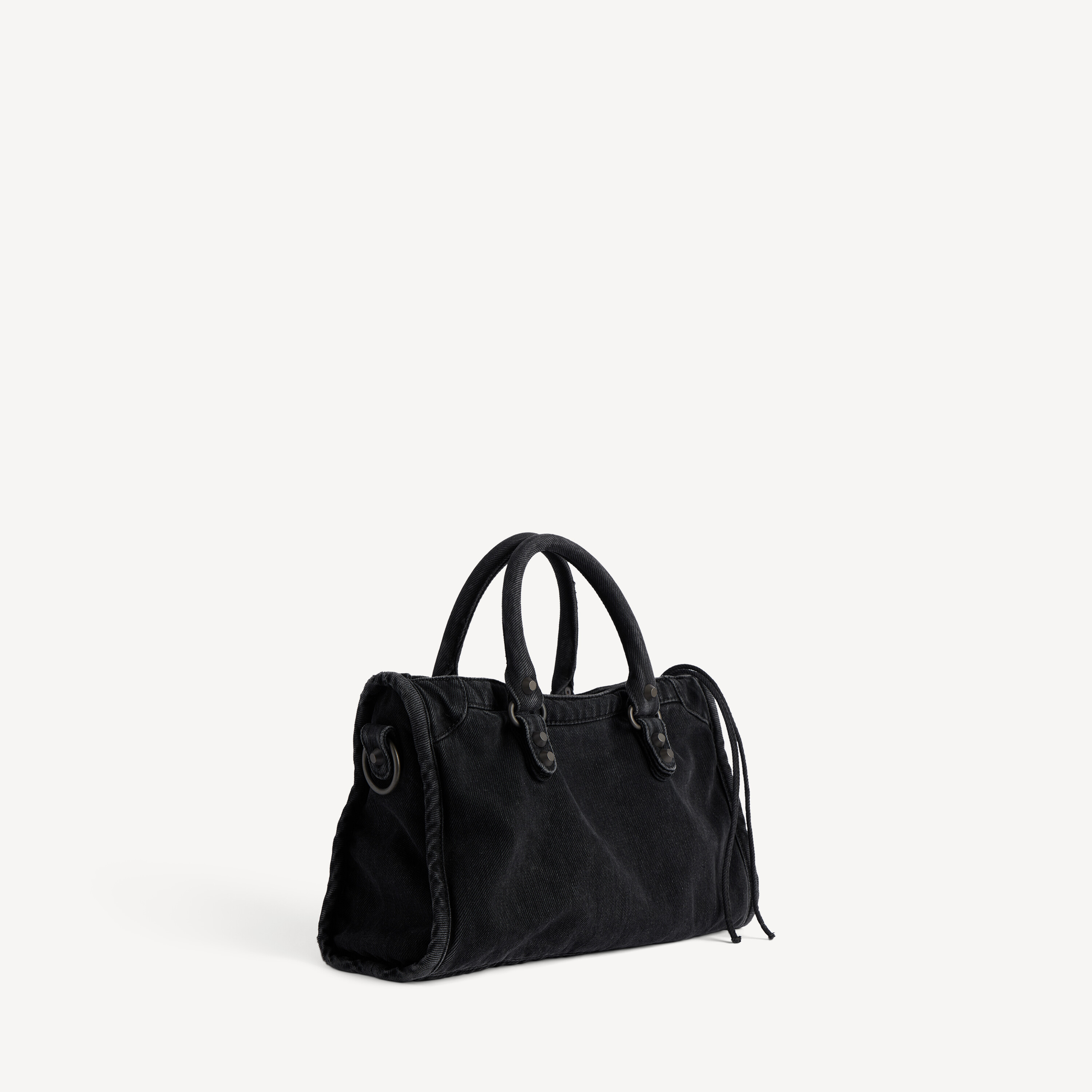 Женская сумка le city small в черном цвете BALENCIAGA, черный — фото 3