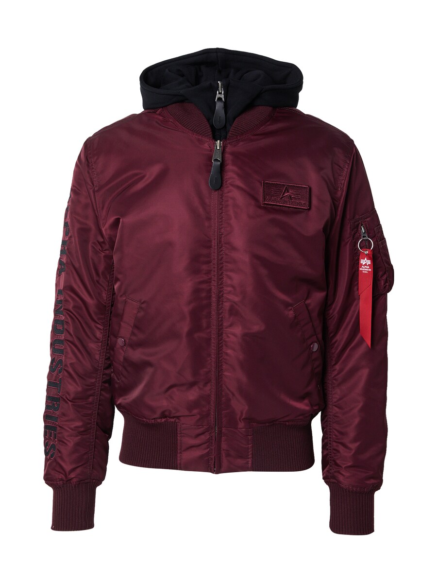 

Демисезонная куртка ALPHA INDUSTRIES, Wine red