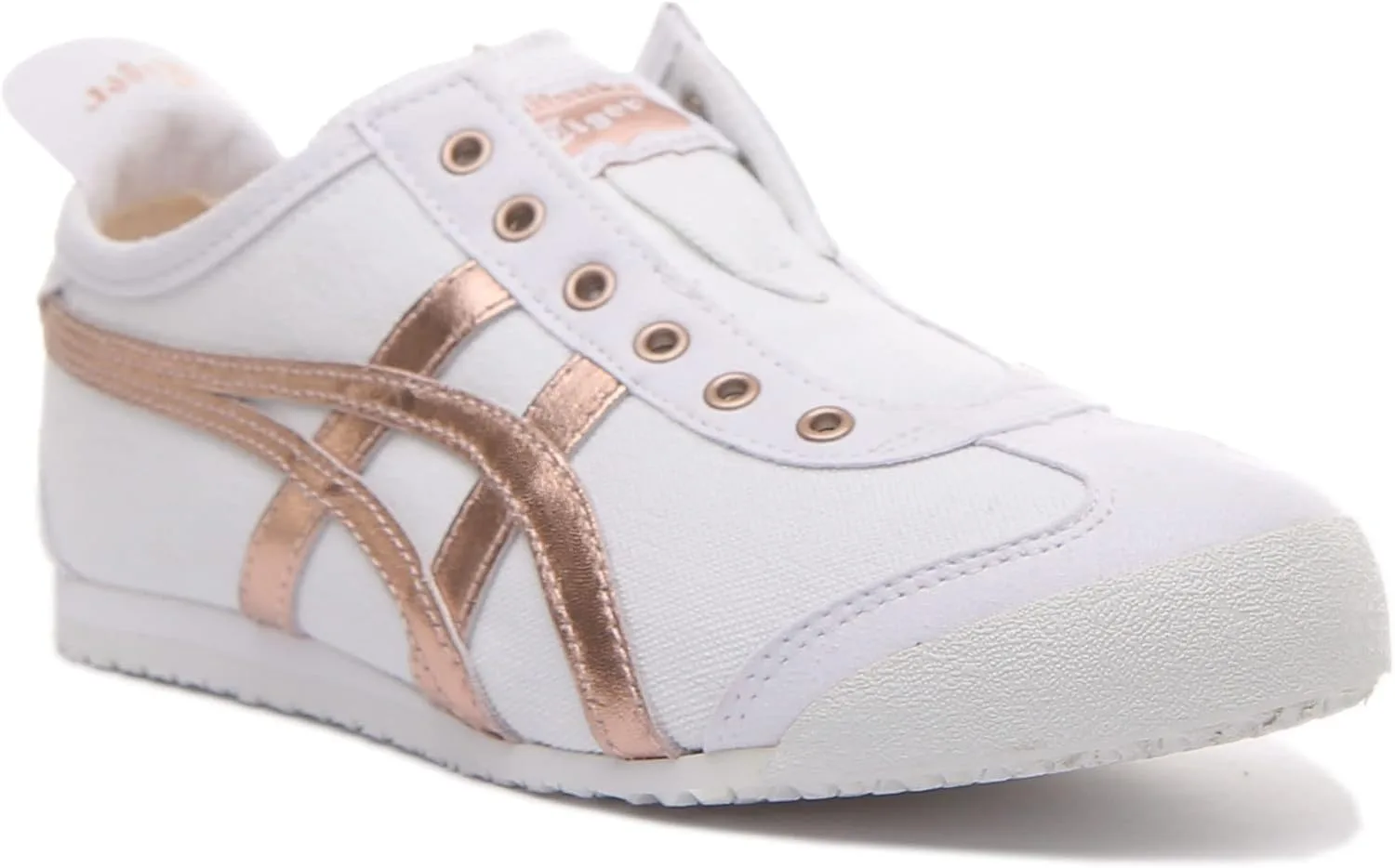 Спортивные кроссовки на шнуровке Onitsuka Tiger Unisex Adult Mexico 66 Vulc Su Asics, белый — фото 2