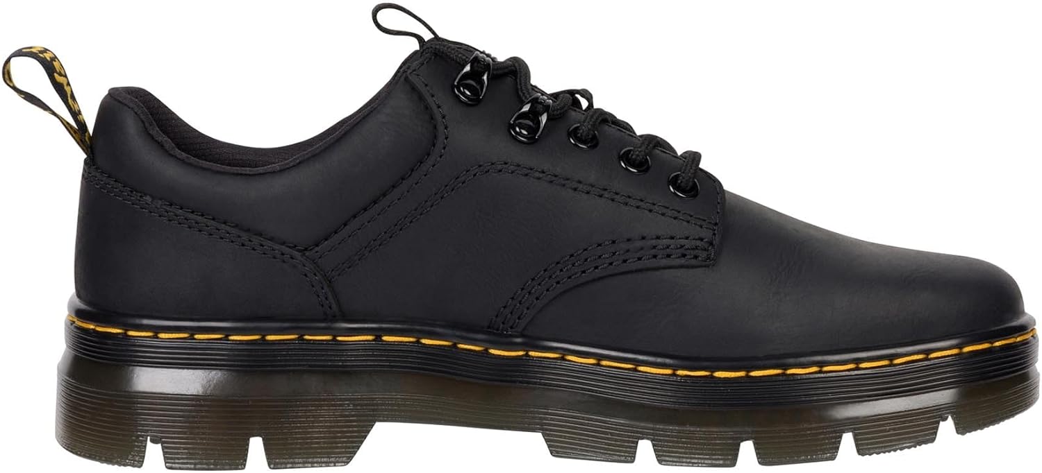 Туфли-оксфорды Dr. Martens Reeder для взрослых унисекс, Black Wyoming — фото 3