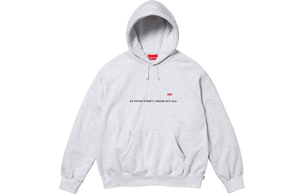 Толстовка fw23 fw23 week11 shop small box hoodie 'white' Supreme, белый — фото 2
