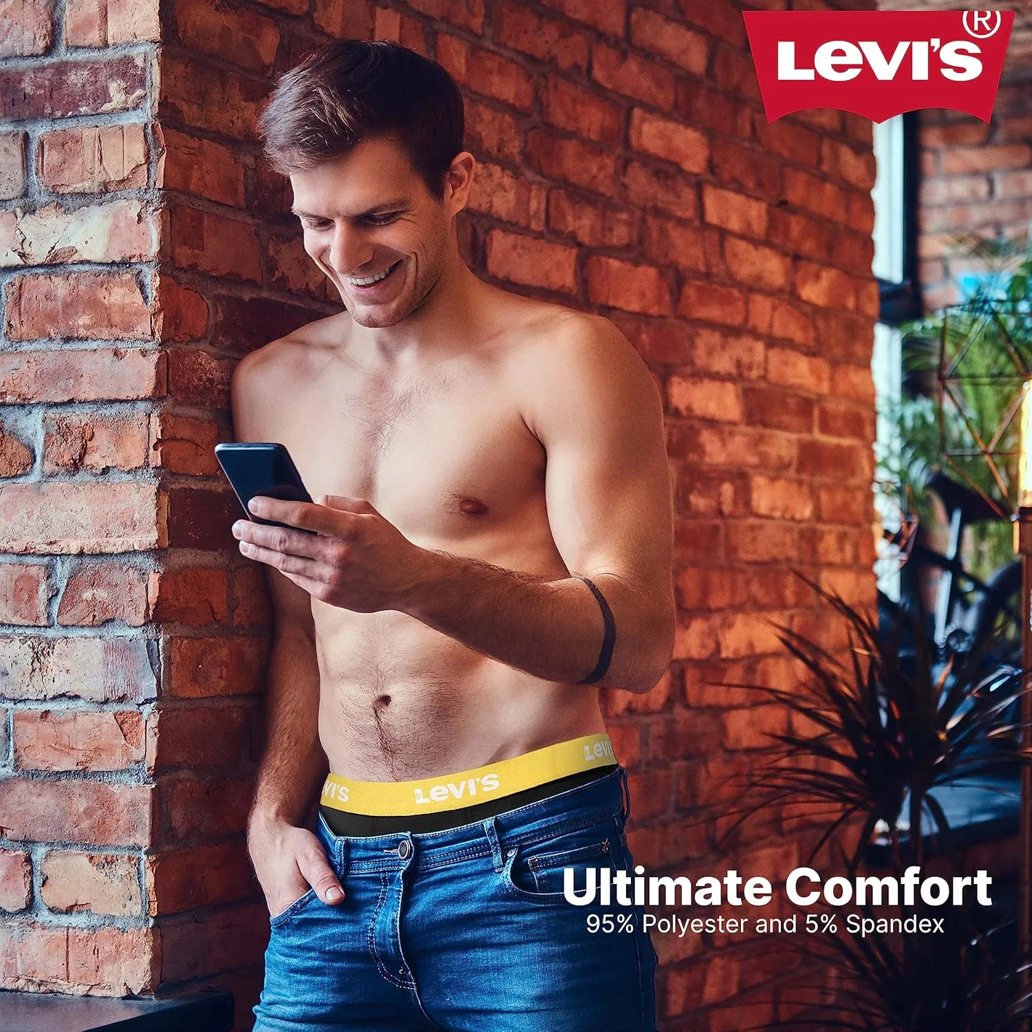 Боксеры микрофибра Levi's Cavier Pack 2 — фото 2