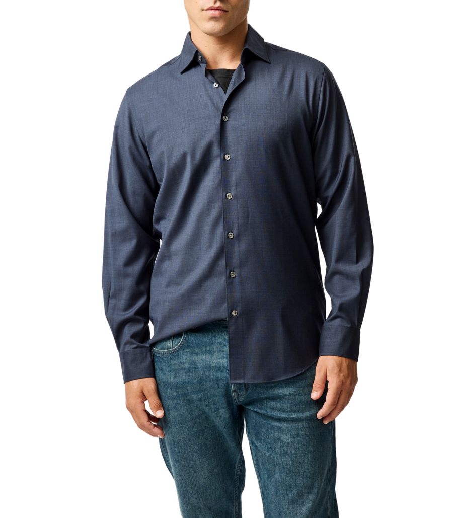 

Мужская спортивная рубашка Esk Valley Rodd & Gunn, Eclipse navy