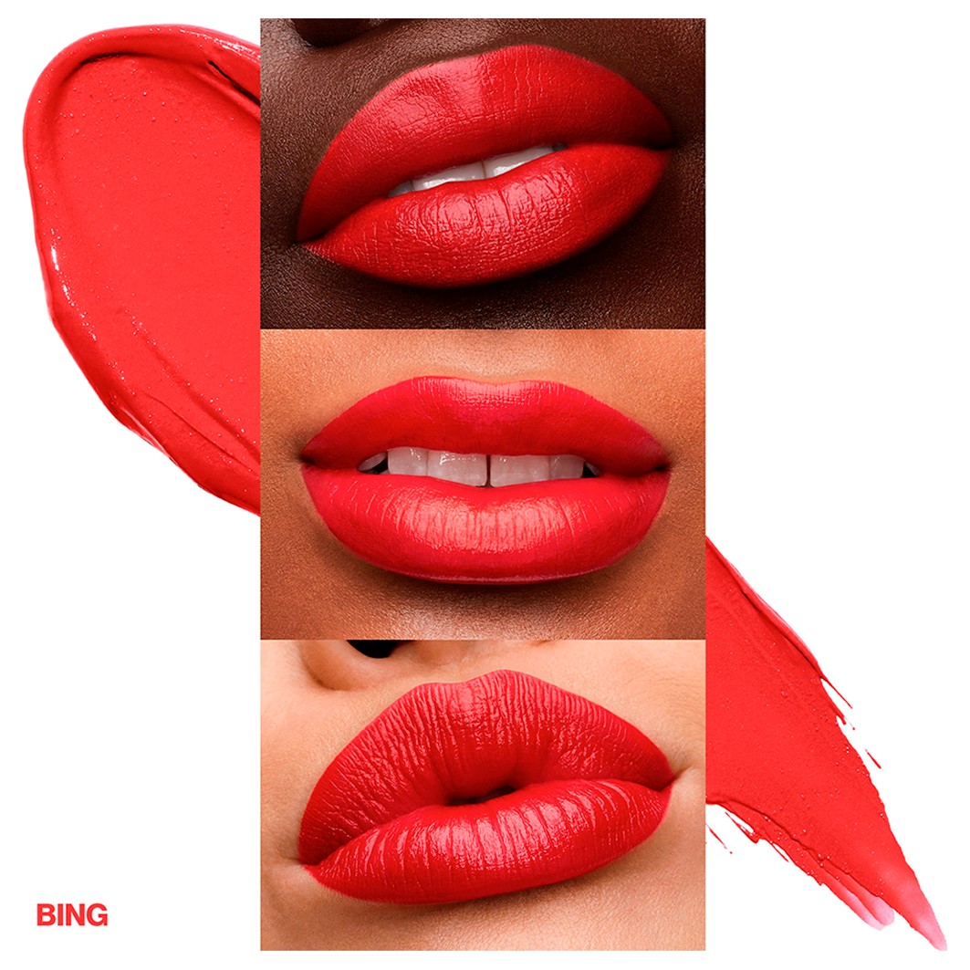 Помада для губ be legendary prime & plush lipstick Smashbox, bing, вес 4.2 гр. — фото 4