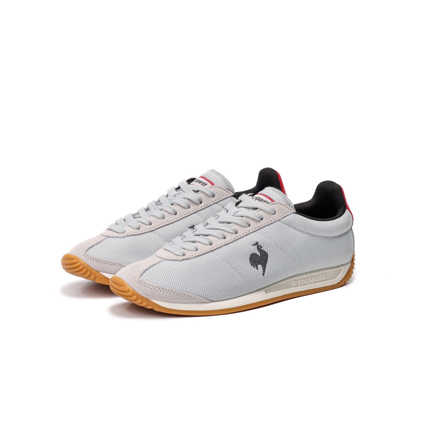 Кроссовки le coq sportif Lifestyle Shoes Unisex, серый/красный — фото 3