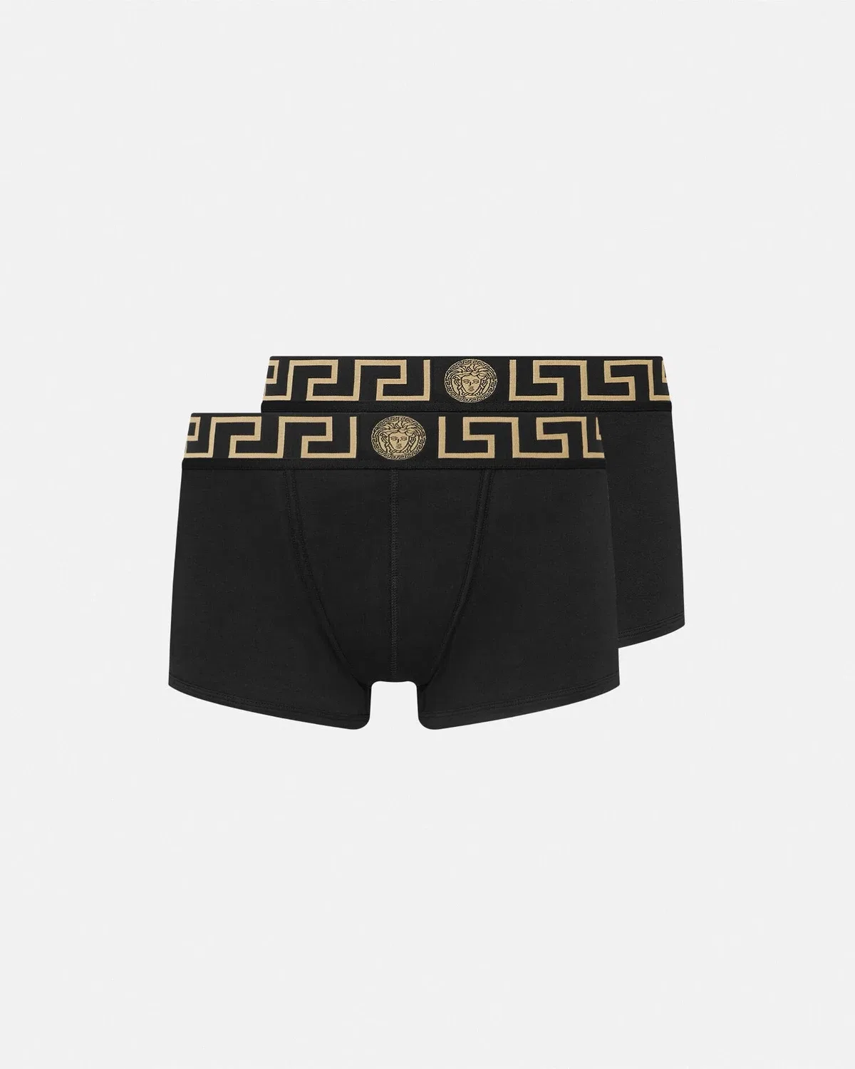 Хлопковоеджерси Трусы, 2 штуки VERSACE, черный