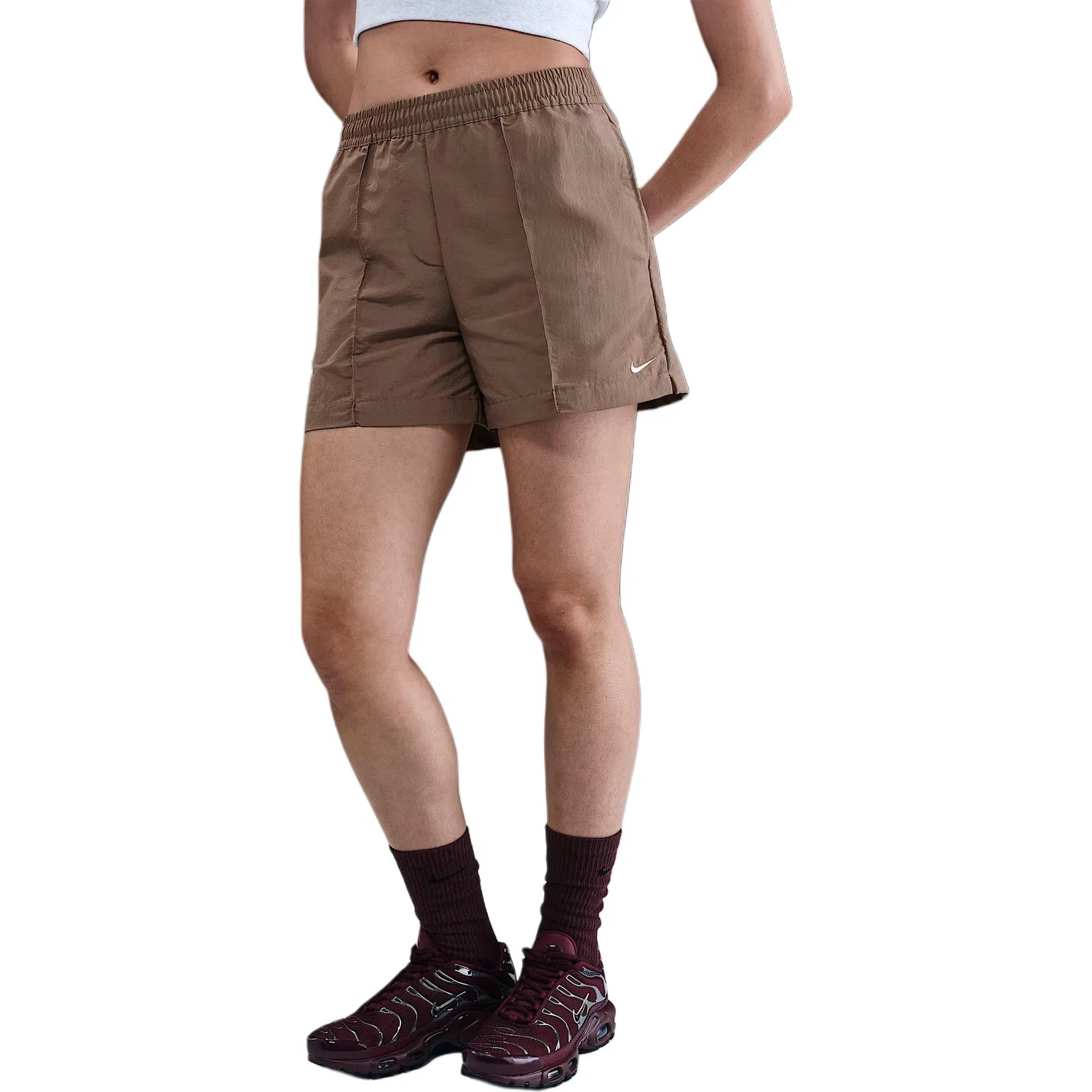 Шорты повседневные женские Mink Brown Nike