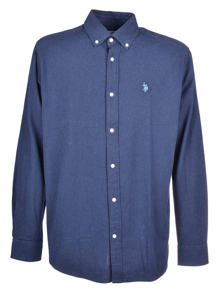 

Рубашка U.S. Polo Assn. Hemd - Regular fit -, темно-синий