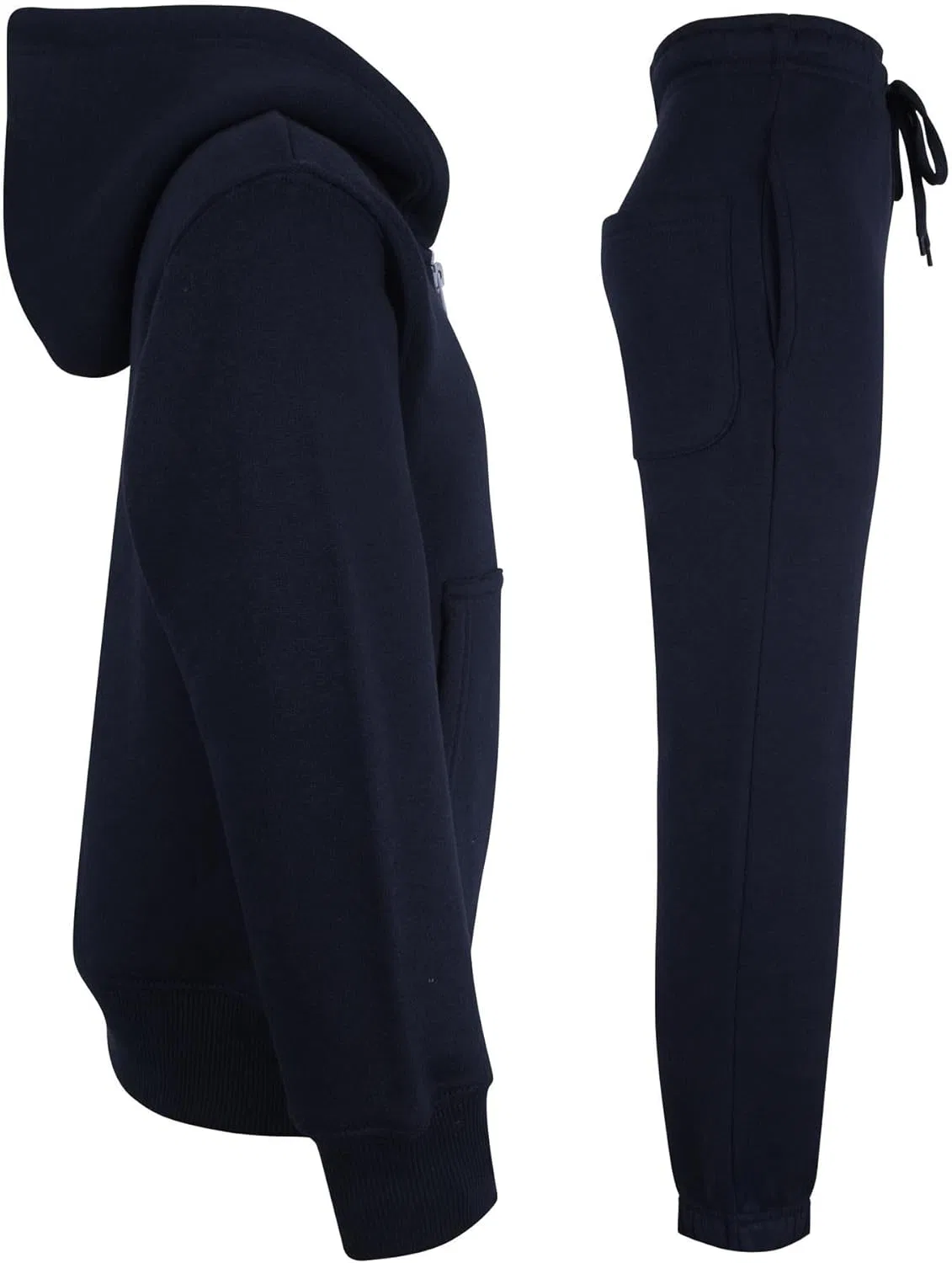 Детский спортивный костюм с худи и джоггерами A2Z 4 Kids, Navy — фото 3