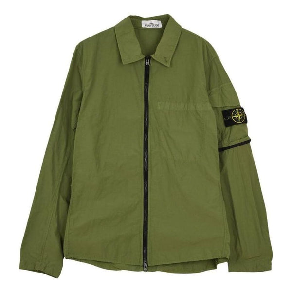 

Куртка naslan light jacket 'olive' Stone Island, зеленый