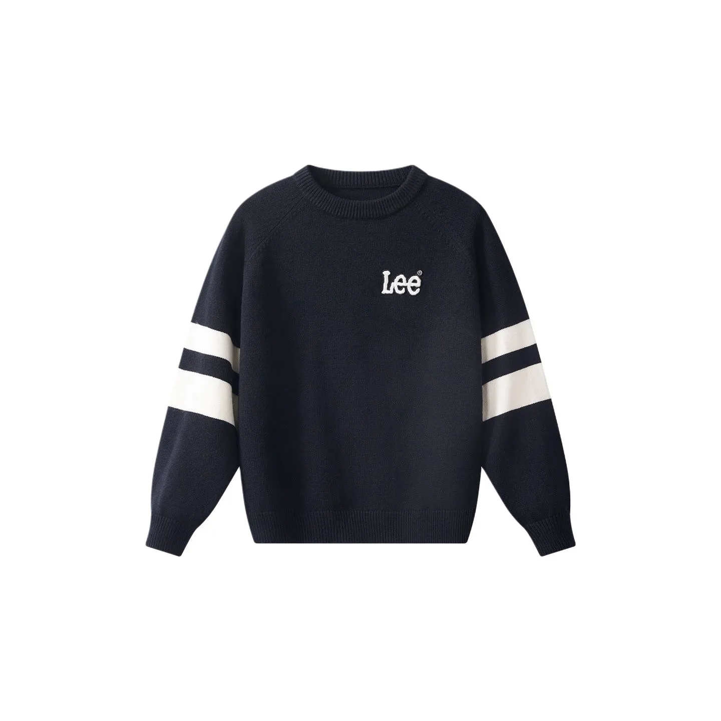 Детский свитер с круглым вырезом Lee, черный