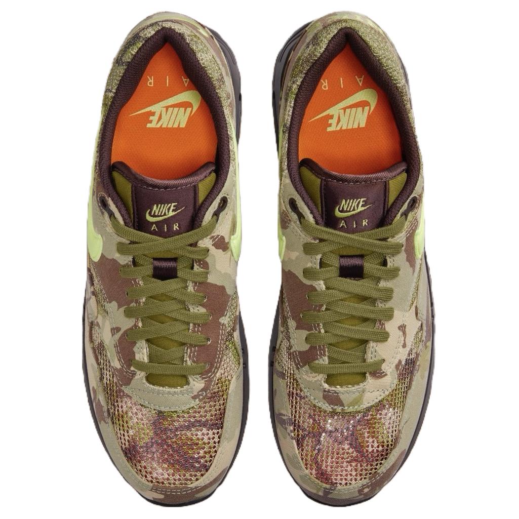 Nike Air Max 1' 86 OG Camo, Earth Tone/Oil Green-Black-Light Lemon — фото 4