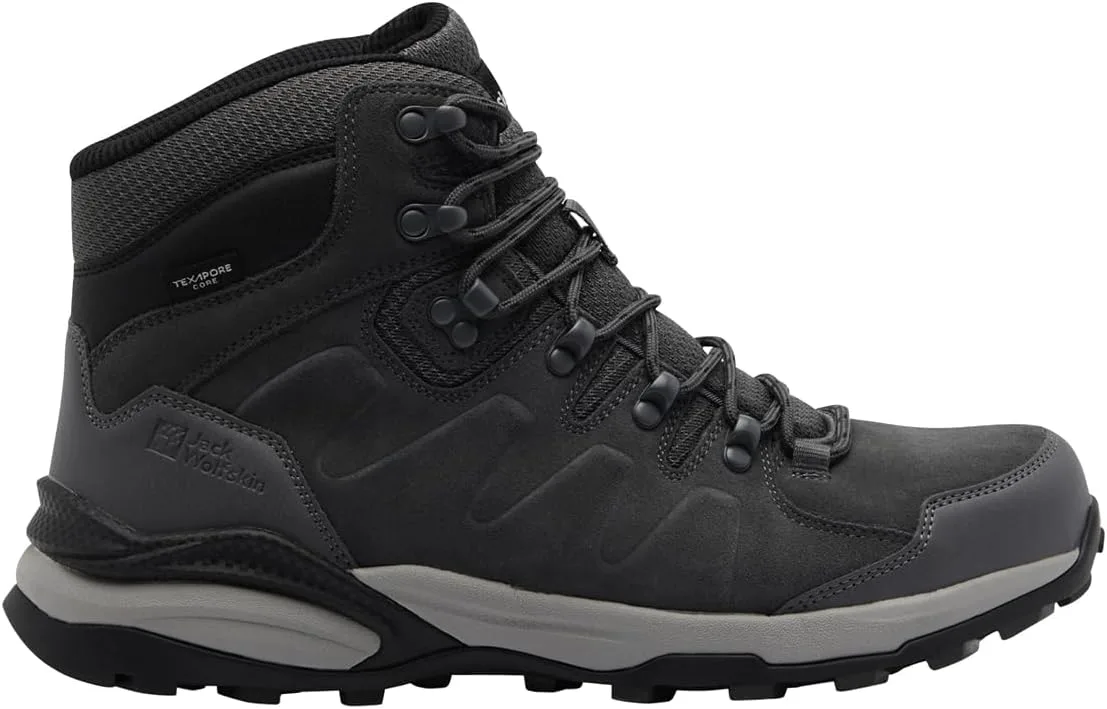 Мужские ботинки Jack Wolfskin Refugio Texapore Mid M — фото 4