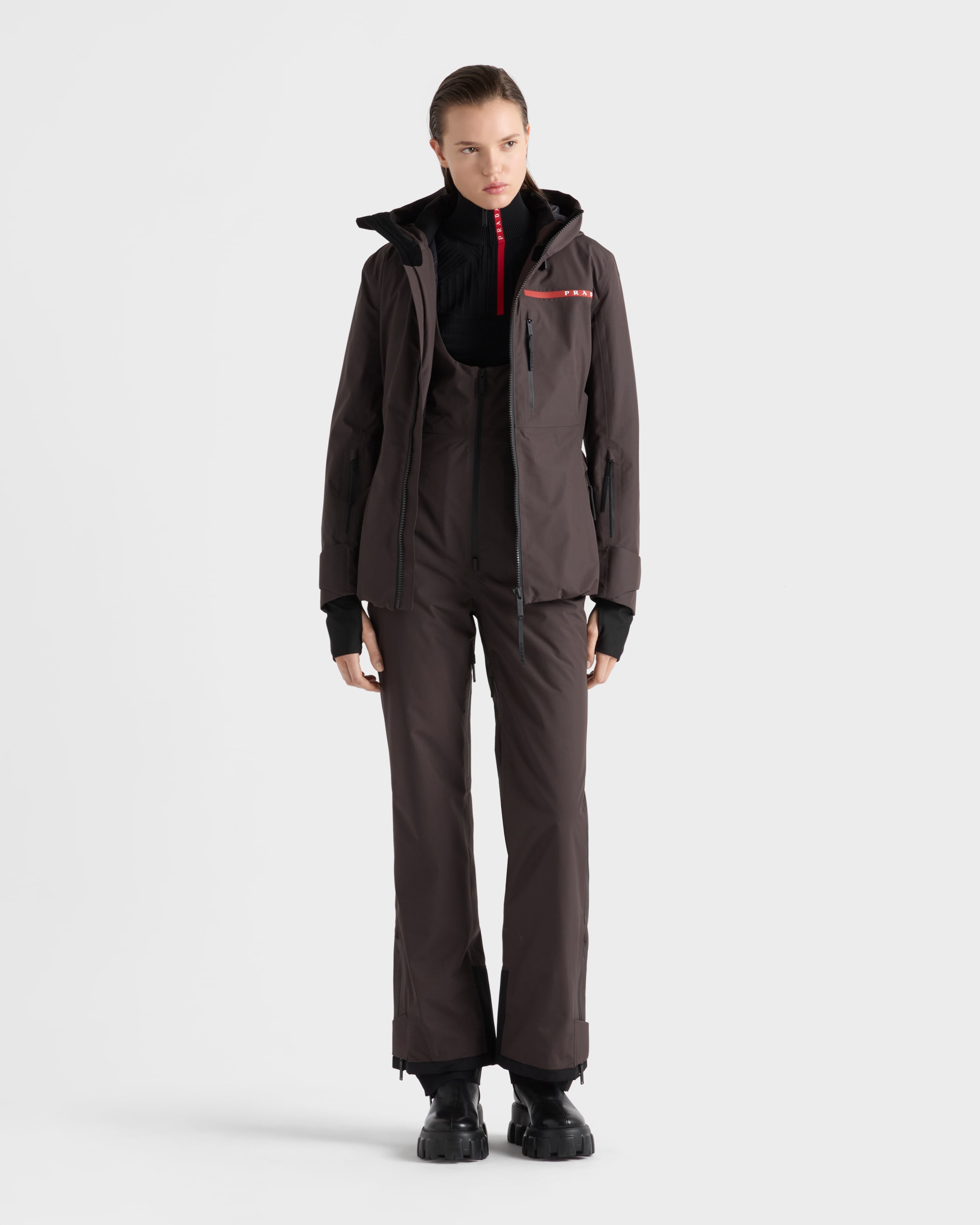 Лыжная куртка из Extreme-Tex Prada, эбеновый — фото 2