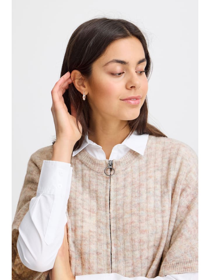 

Fransa Свободный кардиган FRSANNY цвета известняка