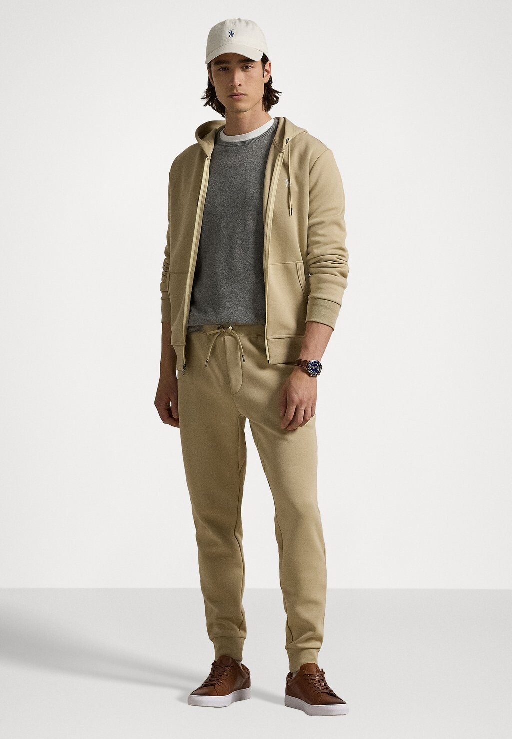 

Тренировочный низ DOUBLE KNIT JOGGERS Ralph Lauren, коричневый