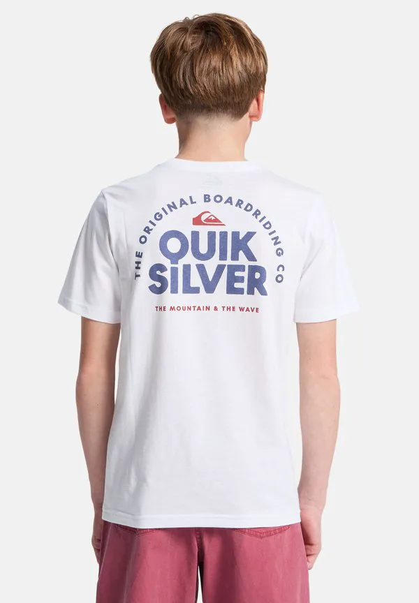 Футболка с принтом "fundamental ride" Quiksilver, Wbb — фото 2